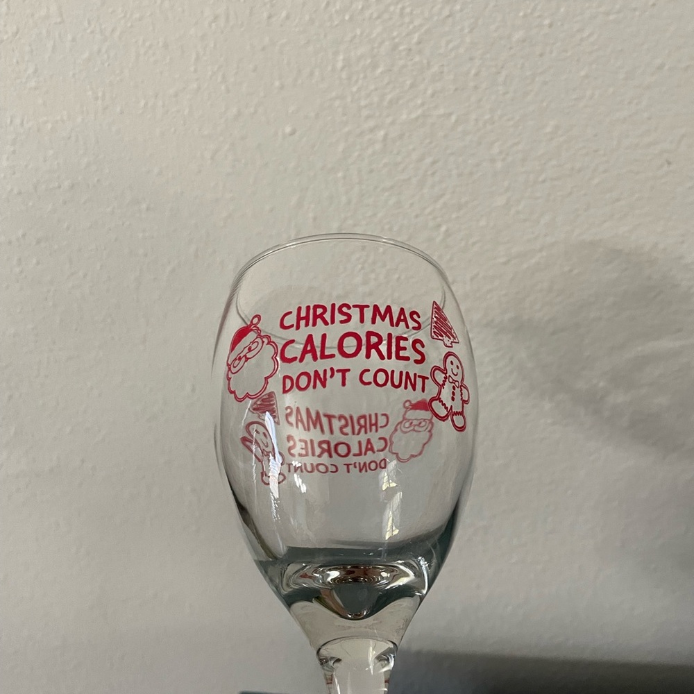 Christmas Wine Glasses, Set of 4 - Picture 3 of 3